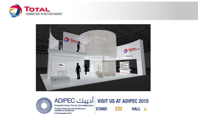 4 November 2015 - Invitation to Visit Total stand A232 at ADIPEC 2015