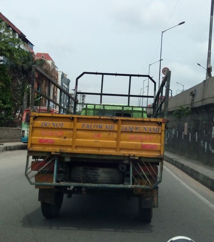 funny truck slogan 1