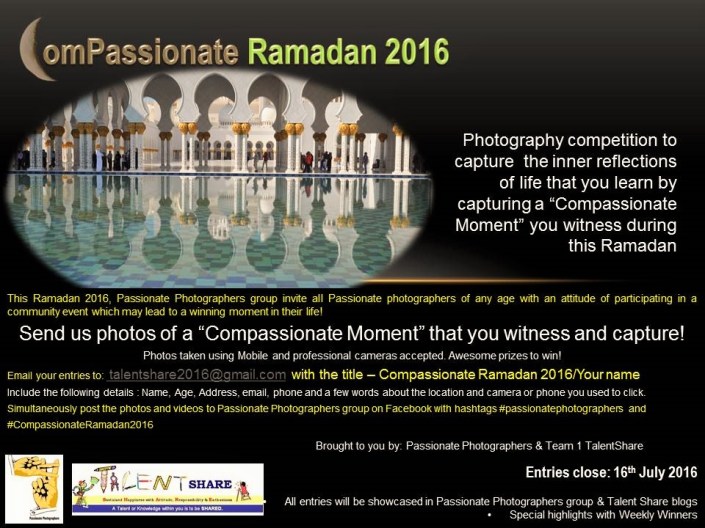 Ramadan 2016 through your eyes