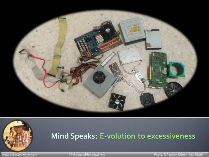 Photo Speaks - Presentation1 - E-volution to excessiveness