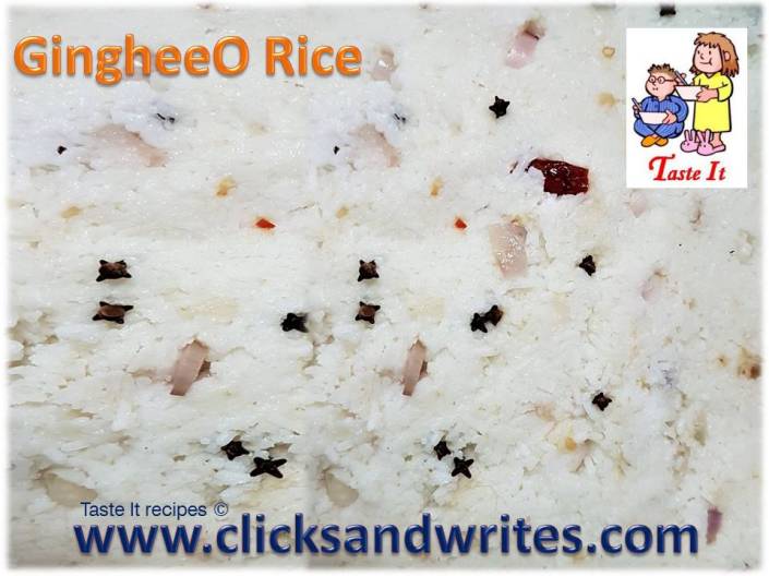 05 August 2017 - GingheeO rice