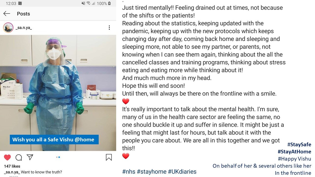 Wish you a safe Vishu at home